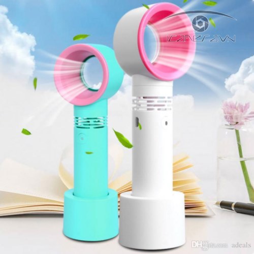Quạt cầm tay mini không cánh ZERQ9 sẵn hàng tại Hà Nội
