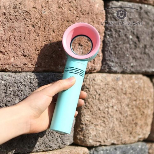 Quạt cầm tay mini không cánh ZERQ9 sẵn hàng tại Hà Nội