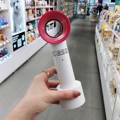 Quạt cầm tay mini không cánh ZERQ9 sẵn hàng tại Hà Nội