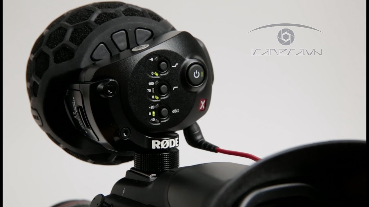 Mic thu âm Rode Stereo Videomic X