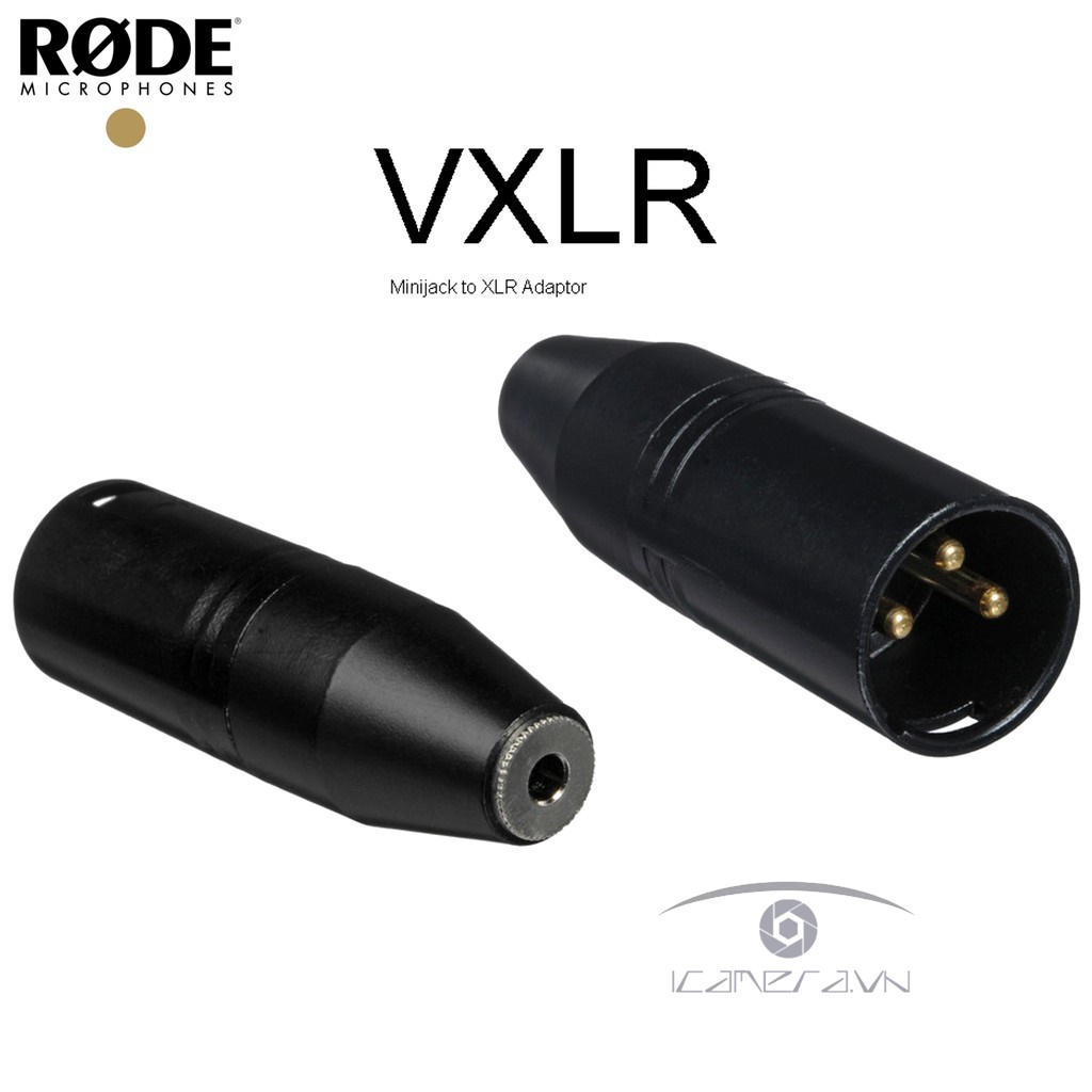 Jack chuyển đổi 3.5mm TRS female sang cổng XLR male RODE VXLR