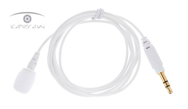 Mic thu âm cài áo Rode Lavalier GO (White)