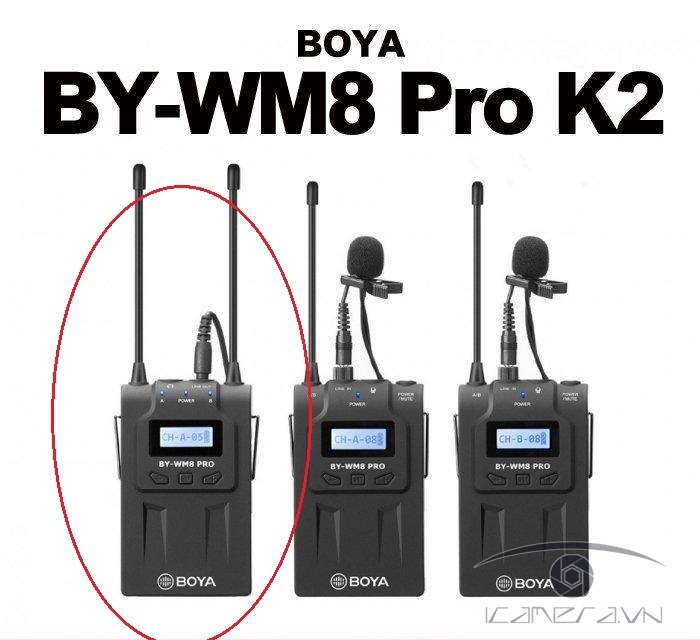Bộ nhận RX8 Pro - Boya Receiver