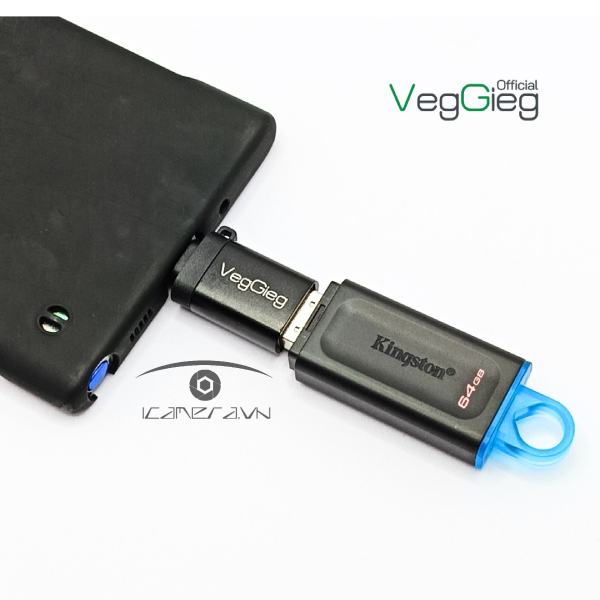 Cổng Chuyển Đổi Type-C Dương Sang USB 3.0 Âm - V-S101