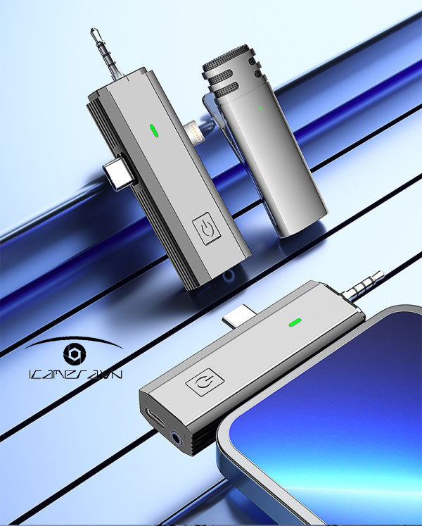 Micro thu âm không dây NNS-S171M Livestream Vlog