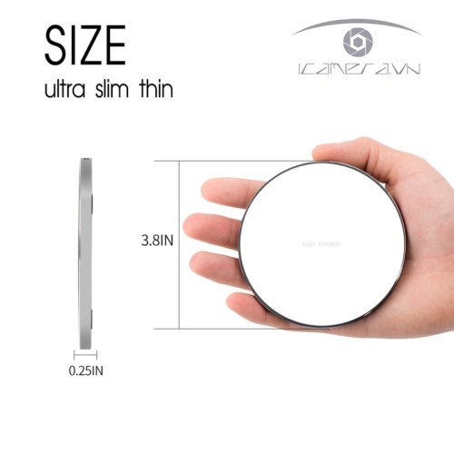Đế sạc nhanh không dây cho điện thoại tròn MR-45 giá rẻ tại Hà Nội