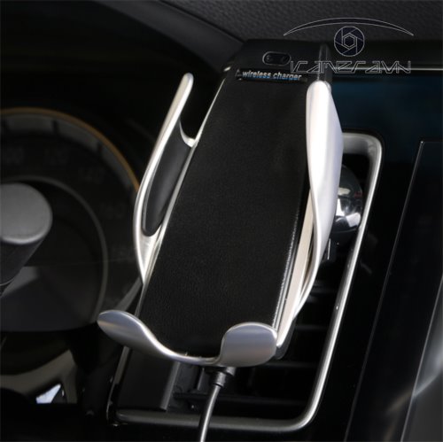 Giá đỡ kiêm sạc nhanh không dây trên ô tô Smart Sensor S5