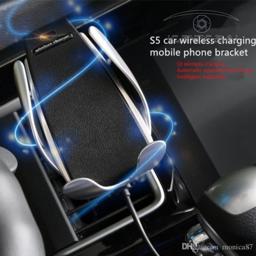 Giá đỡ kiêm sạc nhanh không dây trên ô tô Smart Sensor S5