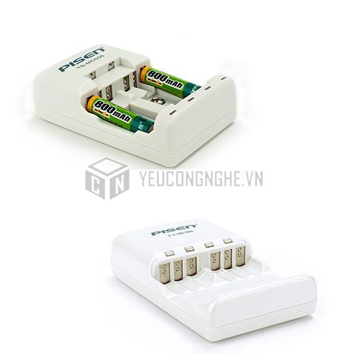 Sạc Pisen TS – MC006 dùng cho Pin Ni-MH AA/AAA