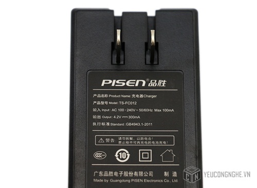 Sạc pin cho máy ảnh Canon 4 trong 1 NB4L, NB5L, NB6L, NB8L Pisen