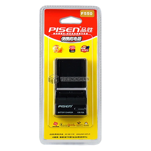 Sạc pin cho máy Sony NP-F550 Pisen