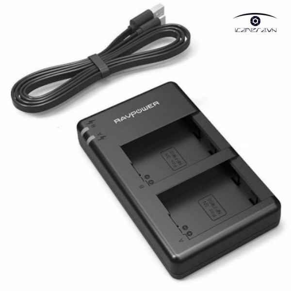 2 pin 1 sac RavPower NP-FZ100 cho Sony A9/A7RIII/A7III gia re ha noi
