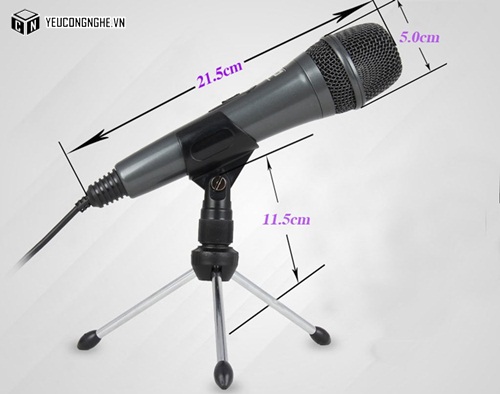 Microphone giá rẻ tiện dụng cho máy tính laptop Salar M19