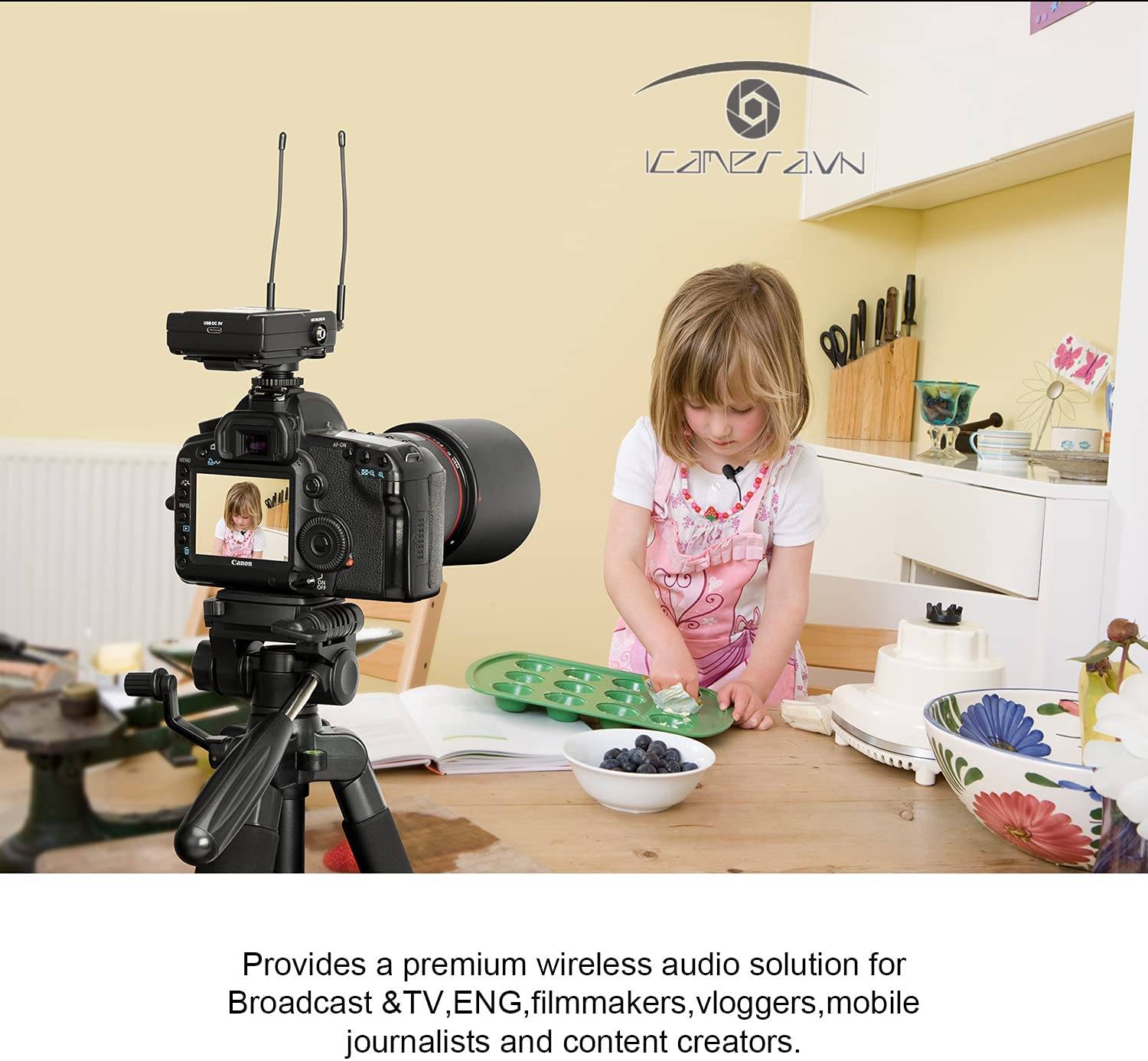 Mic thu âm Saramonic Uwmic9S Kit1