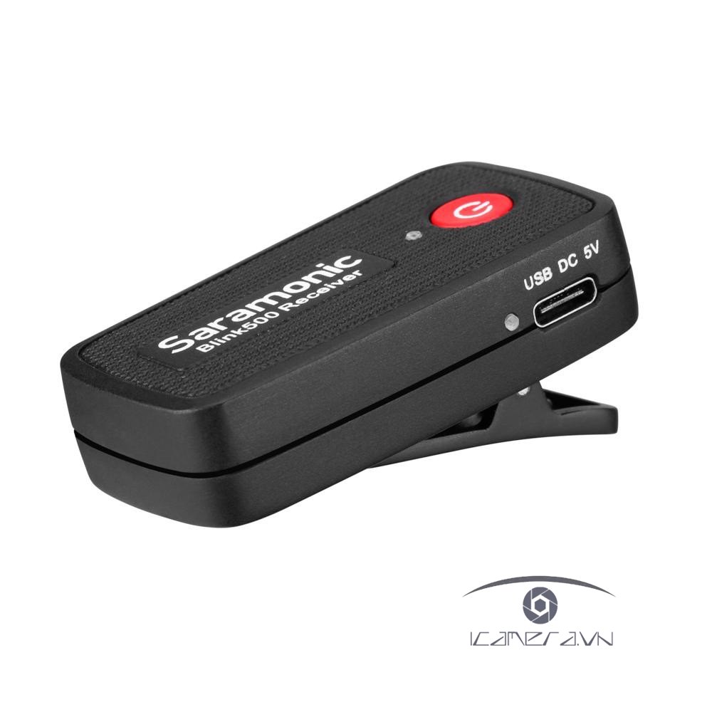 Bộ nhân tín hiệu micro thu âm Saramonic Blink 500 RX