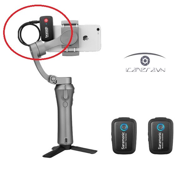 Bộ nhân tín hiệu micro thu âm Saramonic Blink 500 RX