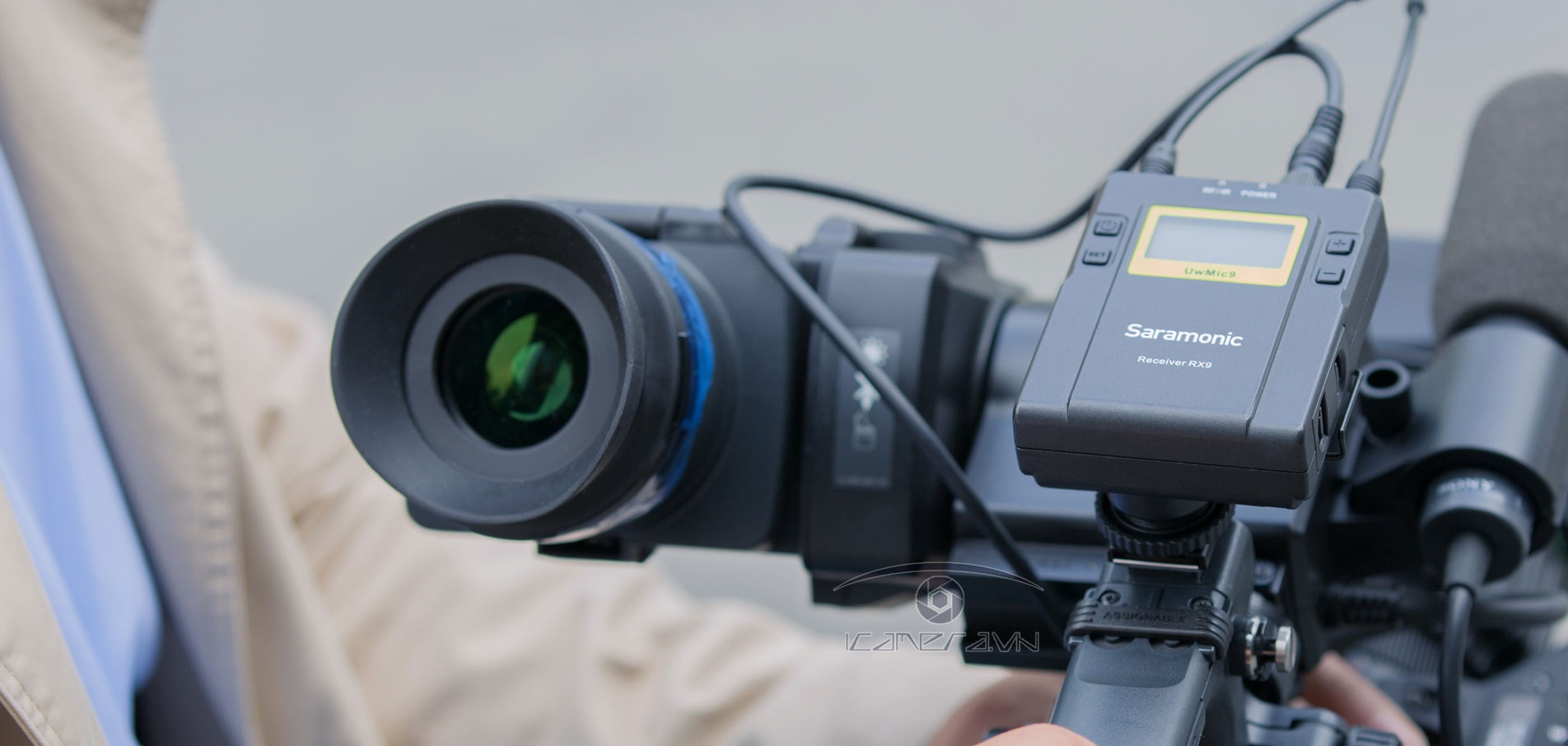 Bộ micro cầm tay không dây Saramonic UWMIC9 RX9 + HU9