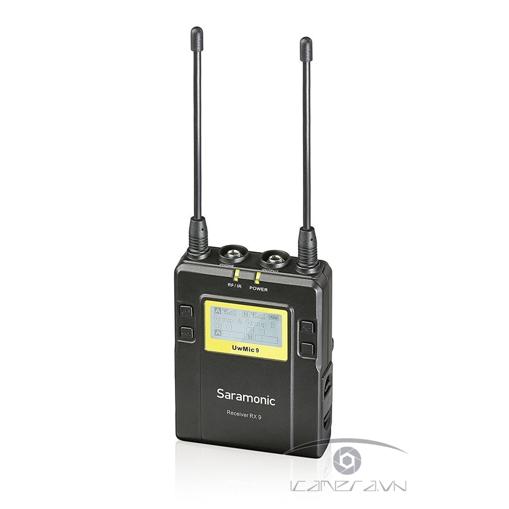 Bộ micro cầm tay không dây Saramonic UWMIC9 RX9 + HU9