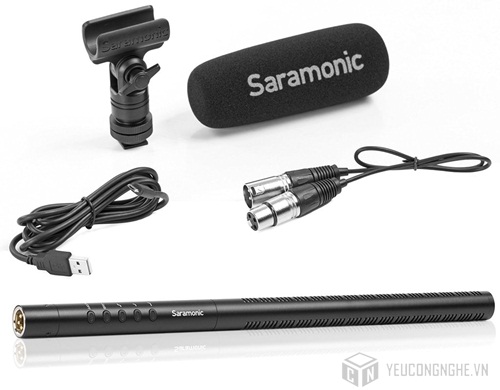 Mic thu âm định hướng Saramonic SR-TM7 shotgun