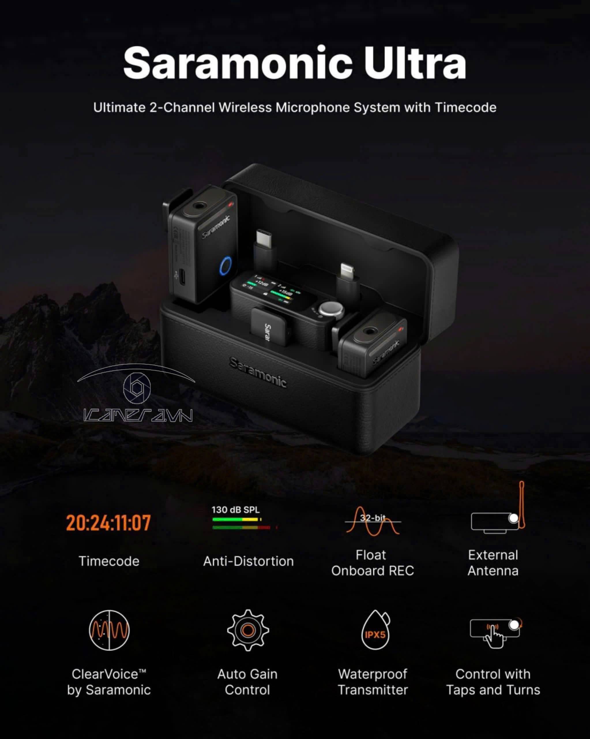 Micro thu âm Saramonic Ultra