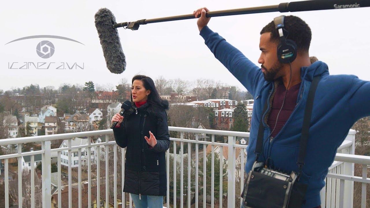 Bộ giá đỡ và lọc gió chuyên nghiệp Saramonic VWS