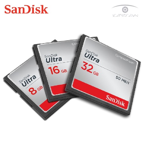 Thẻ nhớ CompactFlash SanDisk Ultra 8GB SDCFHS-008G-G46