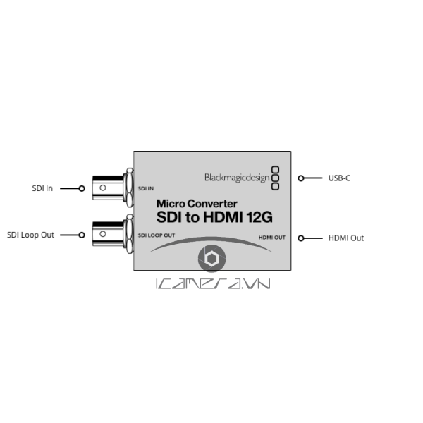 Bộ chuyển đổi Micro Converter SDI to HDMI 12G