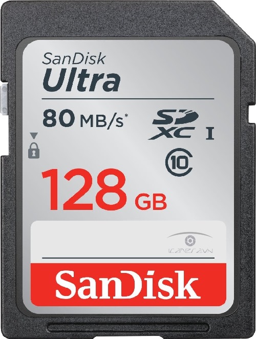 Thẻ nhớ SDXC SanDisk Ultra 128GB tốc độ 80MB/s SDSDUNC-0128G-GN6IN