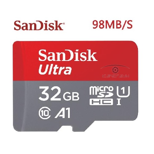 Thẻ nhớ Micro SDHC Sandisk 32GB 98MB/s SDSQUAR-032G-GN6MN