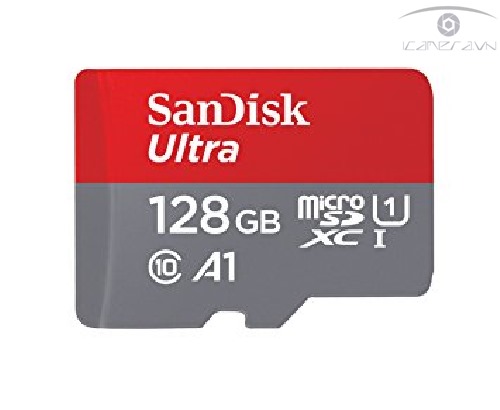 Thẻ nhớ microSDHC Sandisk Ultra A1 Class10 128GB tốc độ 100MB/s SDSQUAR-128G-GN6MN