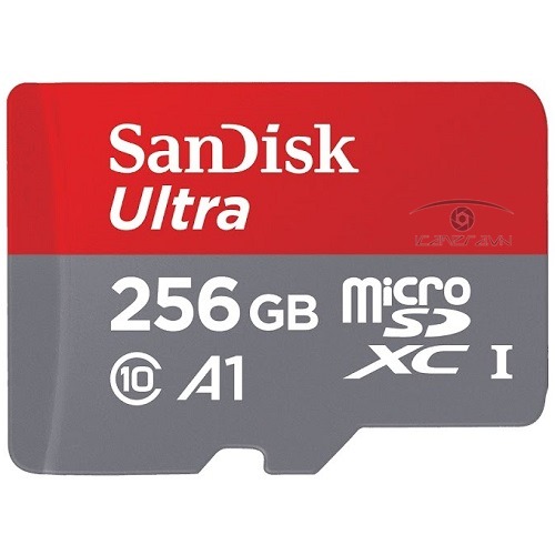 Thẻ nhớ microSDHC Sandisk Ultra A1 Class10 256GB tốc độ 100MB/s SDSQUAR-256G-GN6MA