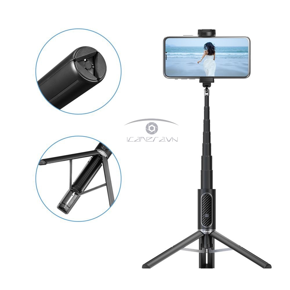 Gậy chụp ảnh selfie kiêm mini tripod Ulanzi SK-02