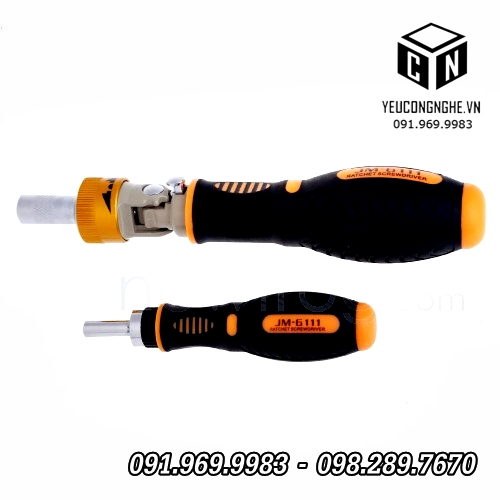 Bộ dụng cụ sửa chữa kèm hộp đựng chuyên nghiệp 69 trong 1 JM-6111