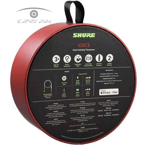 Tai nghe Shure AONIC 5