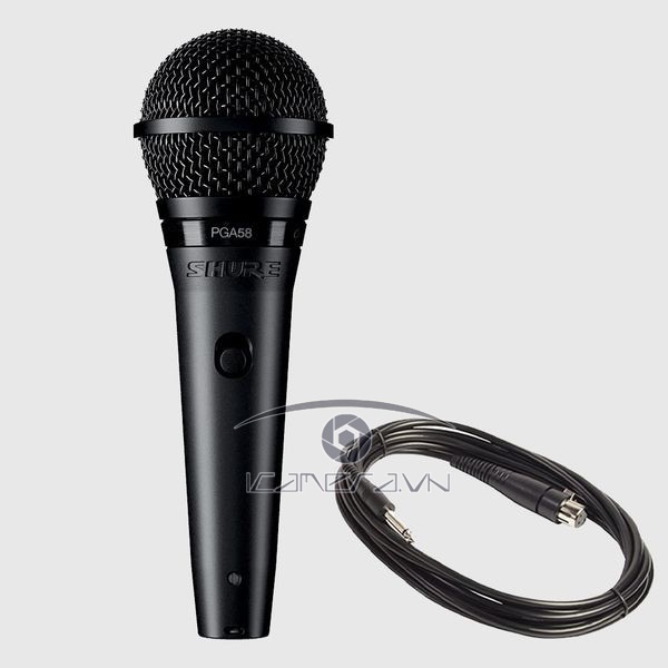 Shure PGA58  Micro thu âm vocal dymanic cardioid