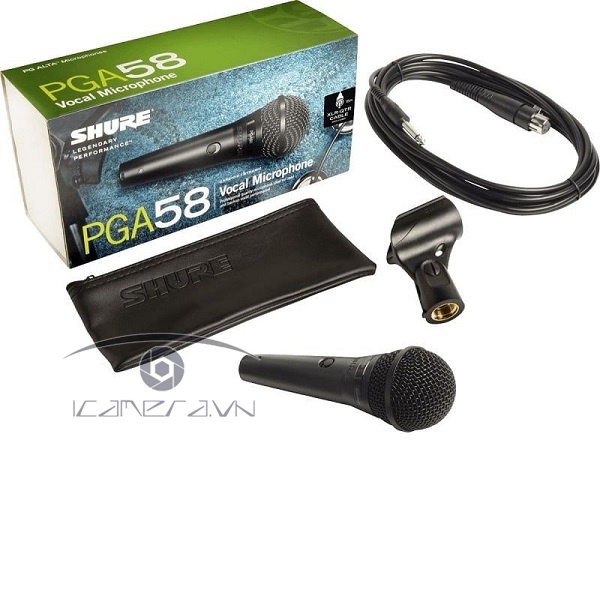 Shure PGA58  Micro thu âm vocal dymanic cardioid