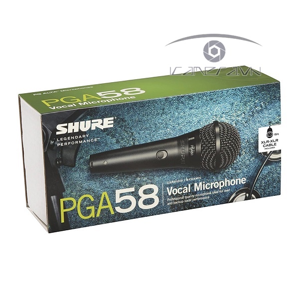 Shure PGA58  Micro thu âm vocal dymanic cardioid