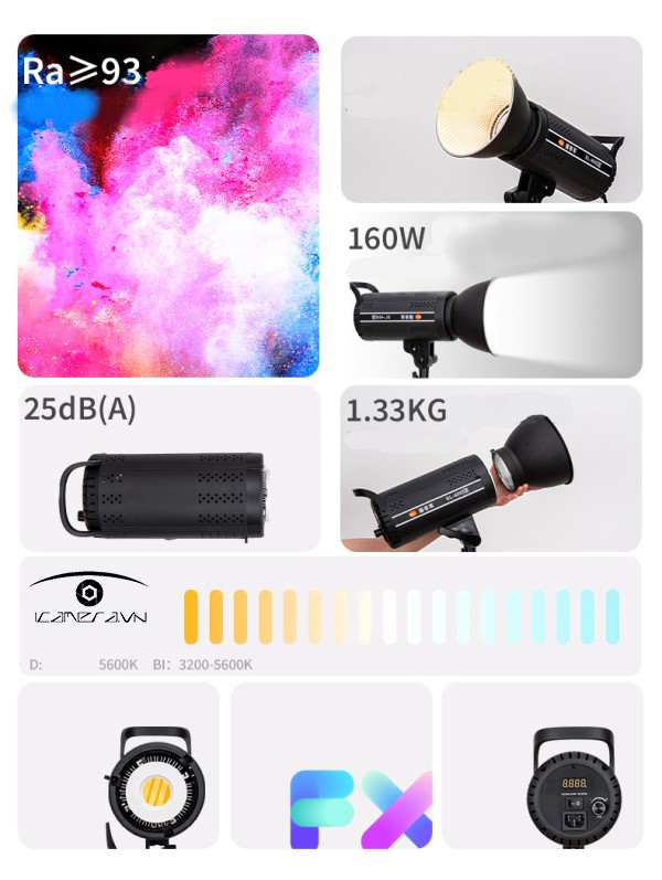 Đèn Led Studio ZSYB SL-400Bi