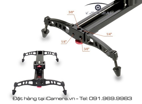 Slidecam Glidecam thanh trượt thiết bị hỗ trợ quay, làm phim chuyên nghiệp 1.5m 59inch