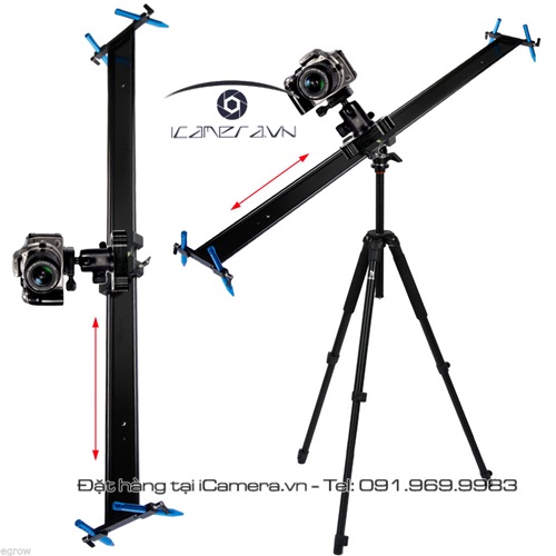 Slider slidecam 1.2m thanh trượt ray hỗ trợ quay phim SF-12 Sute Foto