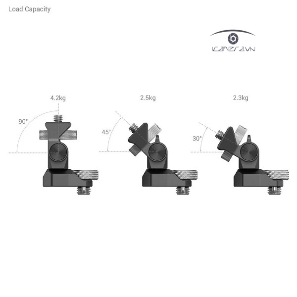 SmallRig 2903B Swivel and Tilt Adjustable Monitor Mount with ARRI-Style Mount