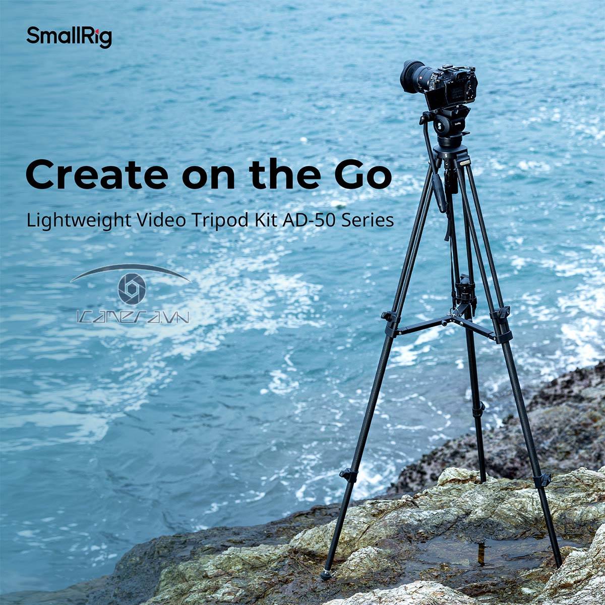 Chân máy quay carbon SmallRig 4685 AD-50