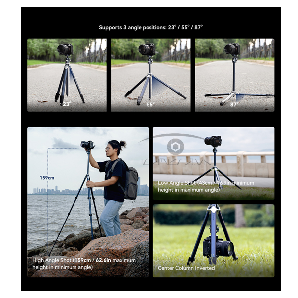 Smallrig AP-02 Lightweight Travel Tripod