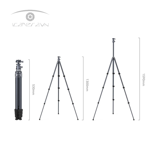 Smallrig AP-02 Lightweight Travel Tripod