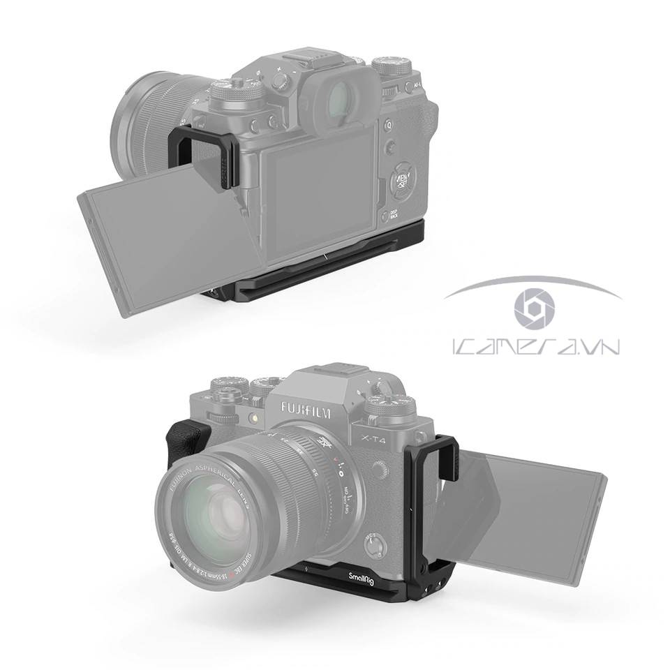 Giá đỡ thao tác nhanh chữ L cho Fujifilm X-T4 - SmallRig L-Bracket LCF2812