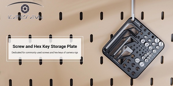 SmallRig MD3184 - Screw and Hex Key Storage Plate