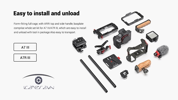 SmallRig New Design Handheld Kit For A7 III / A7R III SA0005 (NRS73)