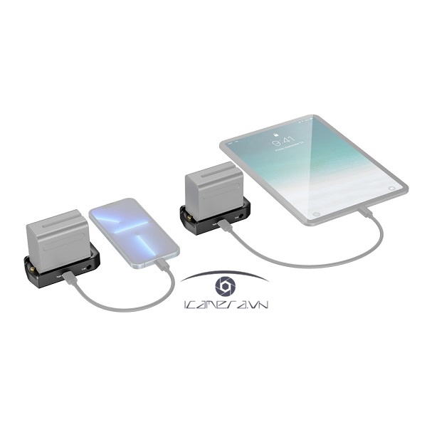 SMALLRIG NP-F Battery Adapter Plate Pro 3168