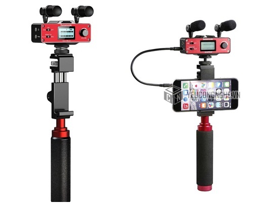 Bộ Mixer thu âm chất lượng cao cho Smartphone iOS, Android Smart Mixer chính hãng Saramonic