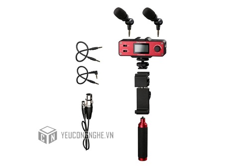 Bộ Mixer thu âm chất lượng cao cho Smartphone iOS, Android Smart Mixer chính hãng Saramonic